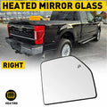 Heated Tow Mirror Glass for Ford F150 F250 (2015–2022) Right Side