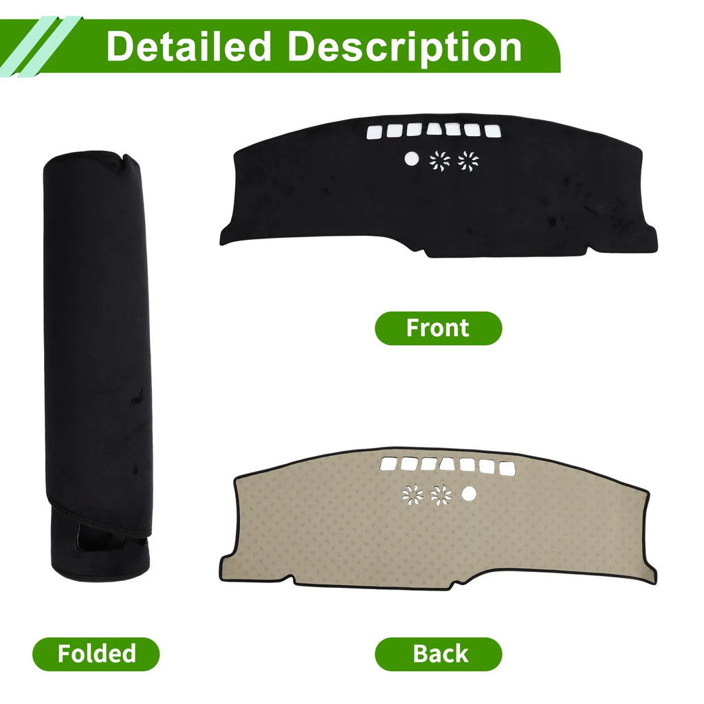 Dashboard Cover for Kia EV3 GT Line (2024–2025) Flannel Black 1 Pc