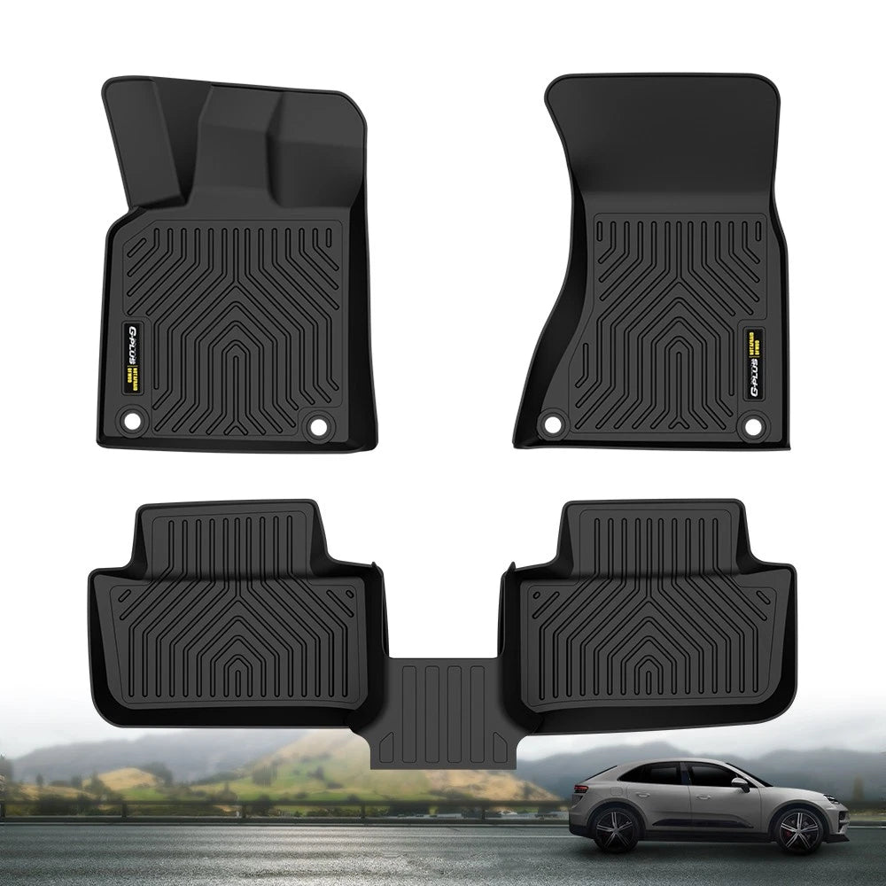 TPE Floor Mats for Porsche Macan (2015–2024) All Weather Protection