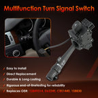 Turn Signal Windshield Wiper Switch for Chevy Tahoe Suburban GMC Yukon (2007-2014)