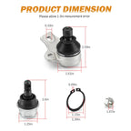 Upper & Lower Arm Ball Joint Kit for Can-Am Outlander 650 800 800R (2006–2012)