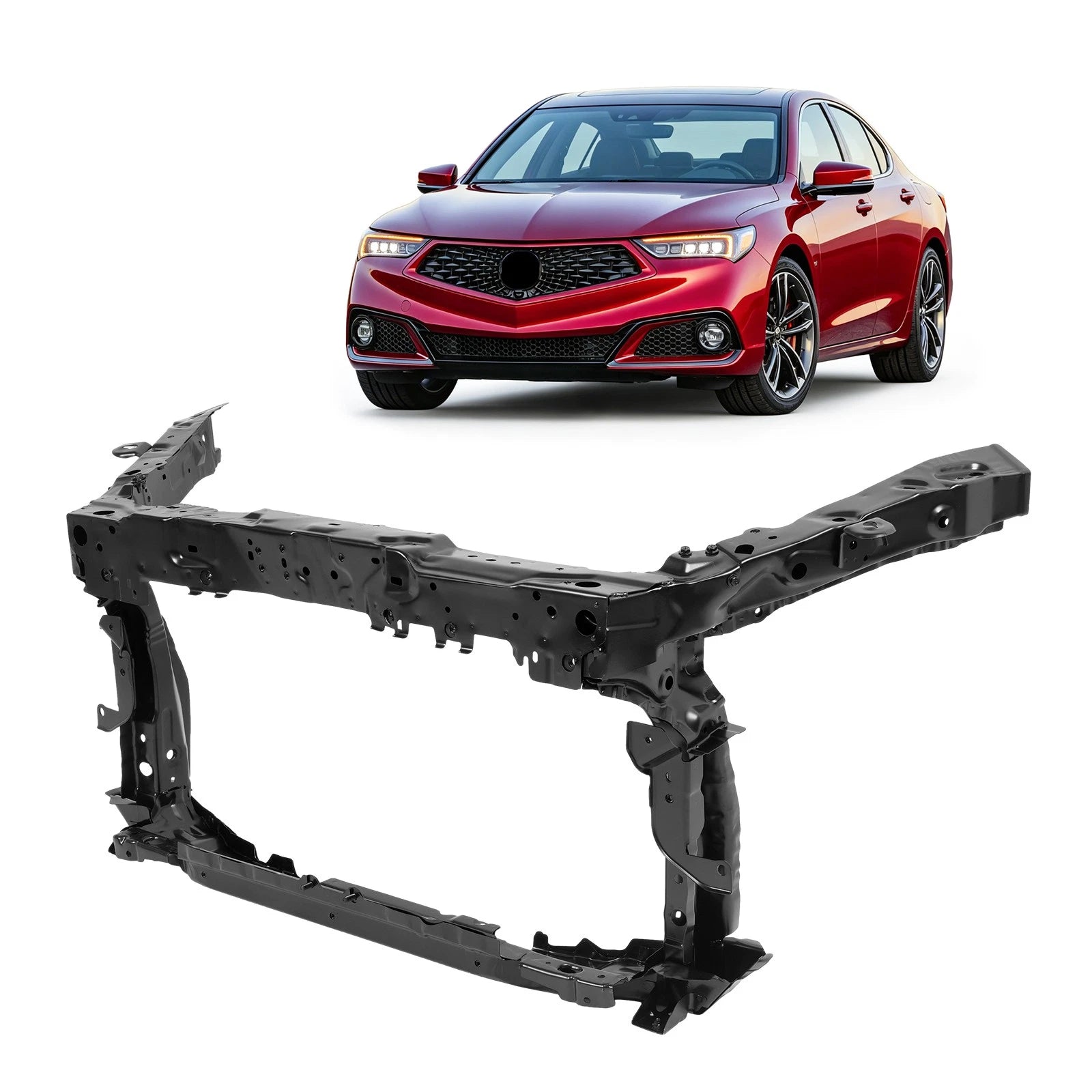 Steel Radiator Core Support for Acura TLX (2018–2020) #60400TZ3A01ZZ