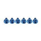 6X M6x25mm Titanium Alloy Torx Head Bolts for Bike Motor
