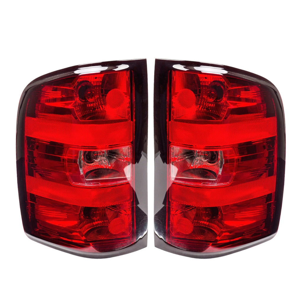Rear Tail Light Assembly for Chevy Silverado & GMC Sierra (2007–2014)