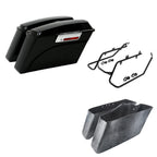 Hard Saddlebags & Conversion Bracket Kit for Harley Dyna Fat Bob (2008–2017)