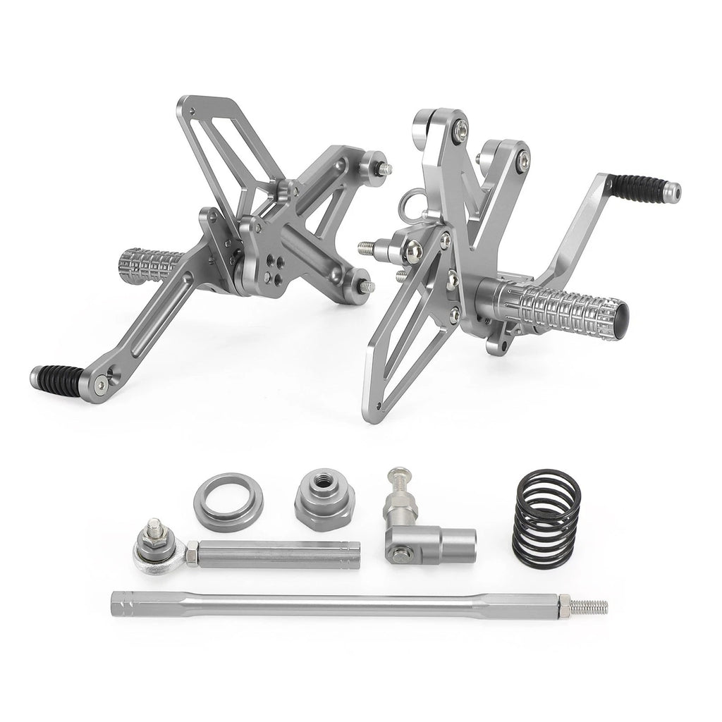 CNC Aluminum Rearsets Footpegs for Kawasaki Ninja ZX 25R (2020–Present)