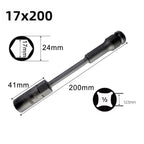 819mm Thin Wall Socket Wrench for Automotive Applications (200mm Length)