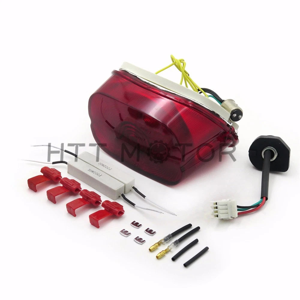 Red LED Tail Light for Harley Sportster Softail Dyna Electra