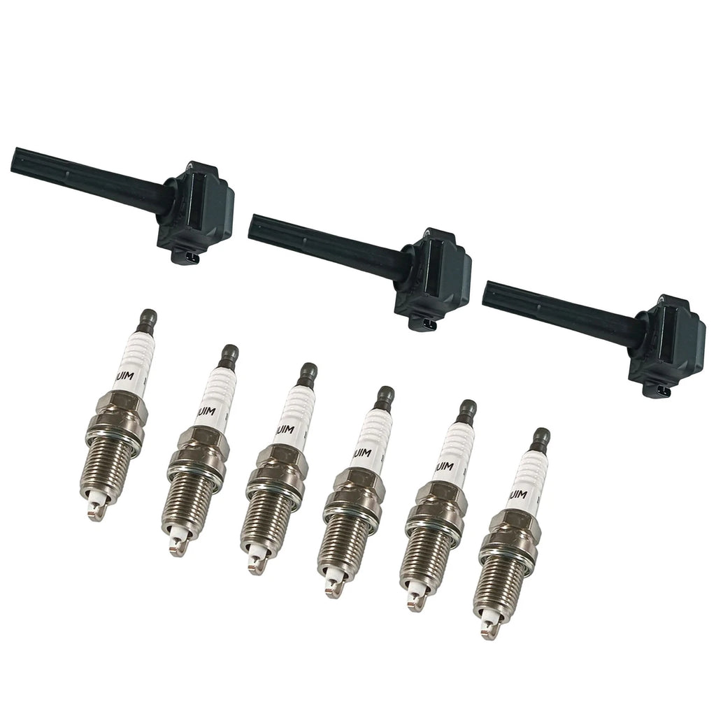 3X Ignition Coil & Spark Plugs for Toyota Avalon Camry Sienna (1995–2005)