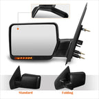 Right Side View Mirror with LED Signal Lamp for Ford F150 (2004–2014)
