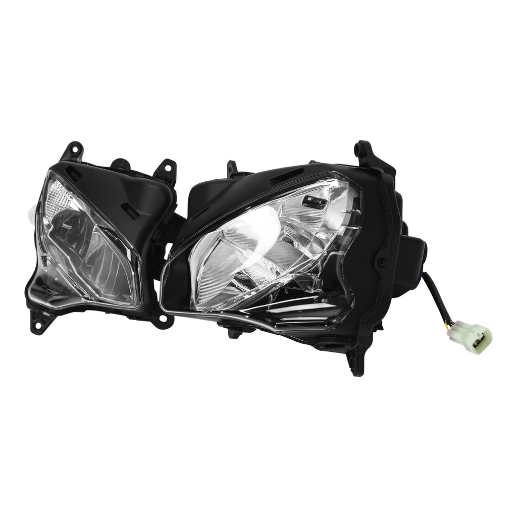 LED Headlight Lamp & Upper Fairing Stay Bracket for Yamaha YZF-R3 YZF-R25 (2019–2024)