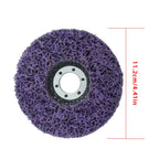 10 Pack Diamond Strip Discs for Angle Grinder (4-1/2" x 7/8")