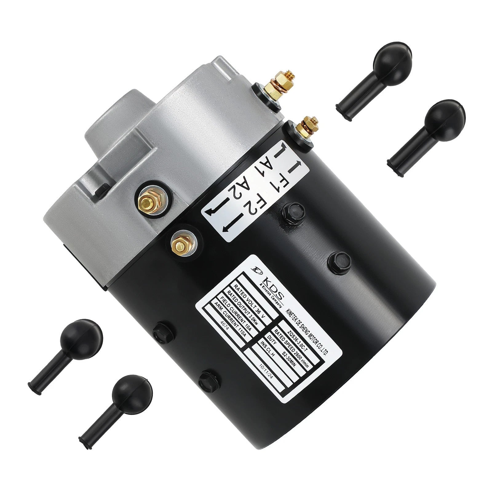 36V DC Motor for EZGO TXT (2000–2010) 73124-G01 73445-G02 19 Spline