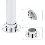 90 Deg Rail Fitting for Boat Deck Mount 38mm Pipes (316 Stainless Steel)