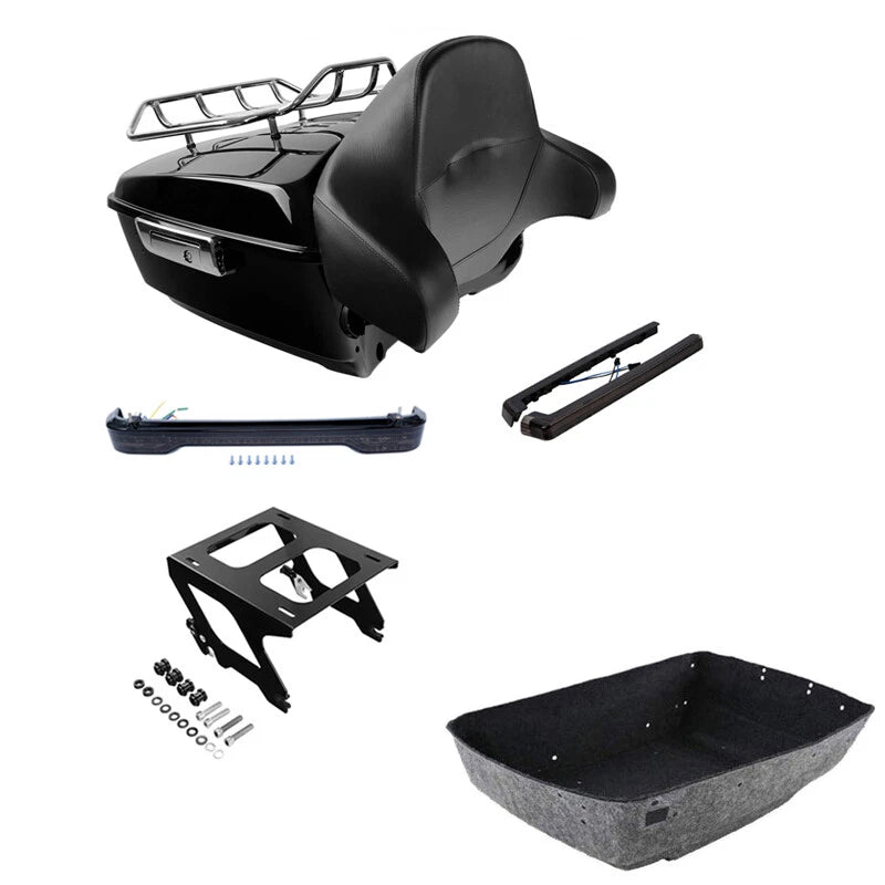 Trunk Backrest Rack Lights for Harley Softail (2018–2025)