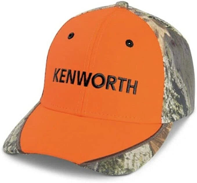 Hunter Orange Camouflage Cap for Kenworth Trucks