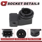 1 Pc Side Marker Light Socket for Volkswagen Golf (1993–1999) 1H0949111 2 Pin