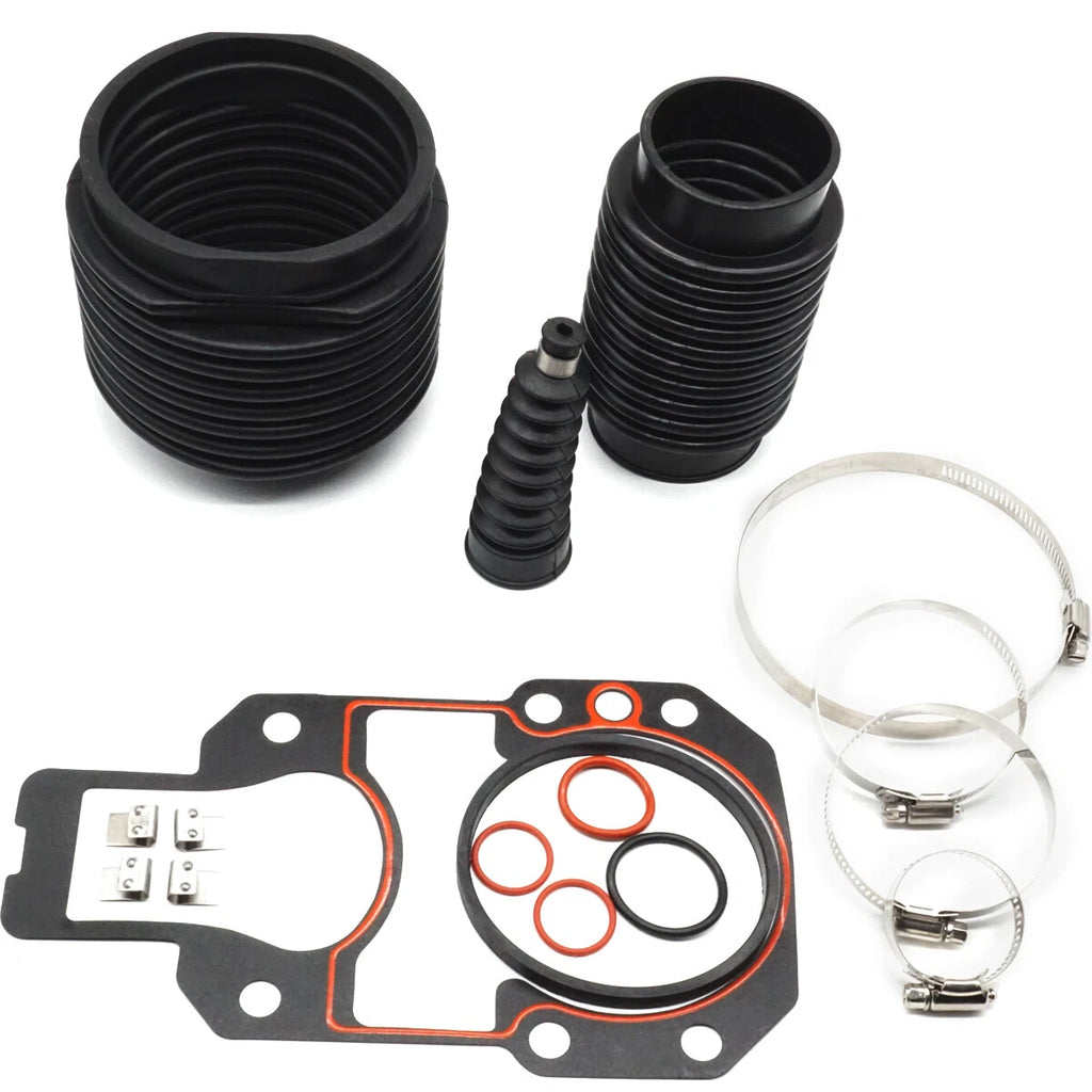 U-Joint Exhaust Cable Bellows Hose Kit for Mercruiser Alpha 1 Gen II (74639Q02, 74369)