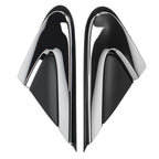 Set of 2 Mirror Flag Applique Trim for Chrysler 200 (2015–2017) 5NJ501XFAB Chrome LH RH