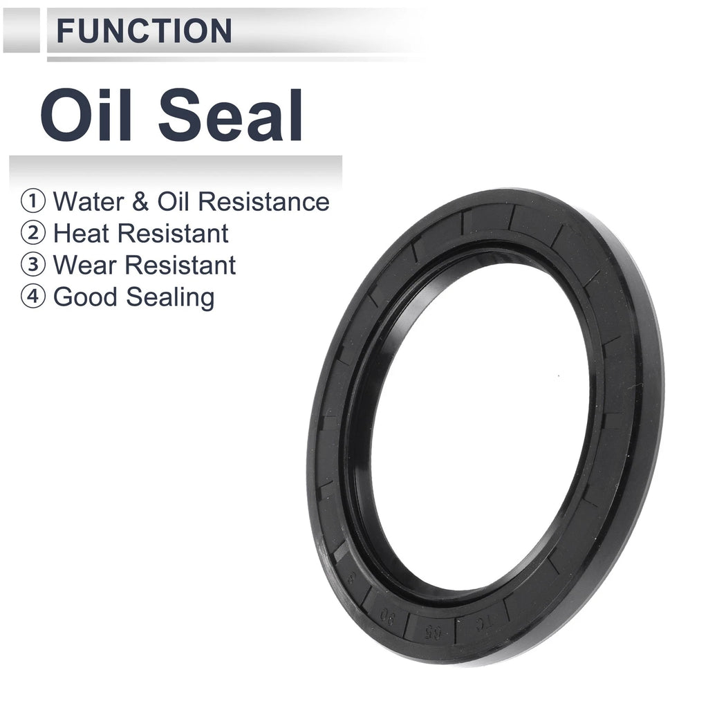 Set of 5 Oil Seal Rotary Shaft Seal Nitrile Rubber 65x90x8mm