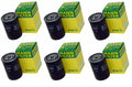 Set of 6 Engine Oil Filters Spin On Mann W940/25 for Audi A4, 4000, VW Golf, Jetta