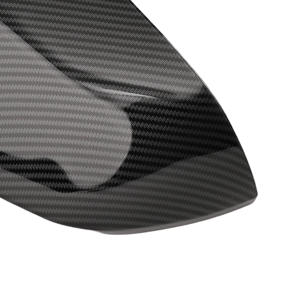 Front Mirror Cover for Ford Mustang (2015–2022) Carbon Fiber