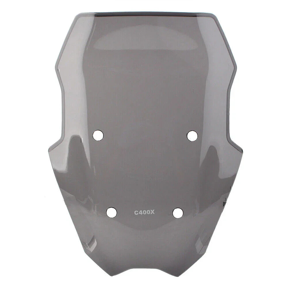 Grey ABS Windshield Air Deflector for BMW C 400 X (2018-2023)