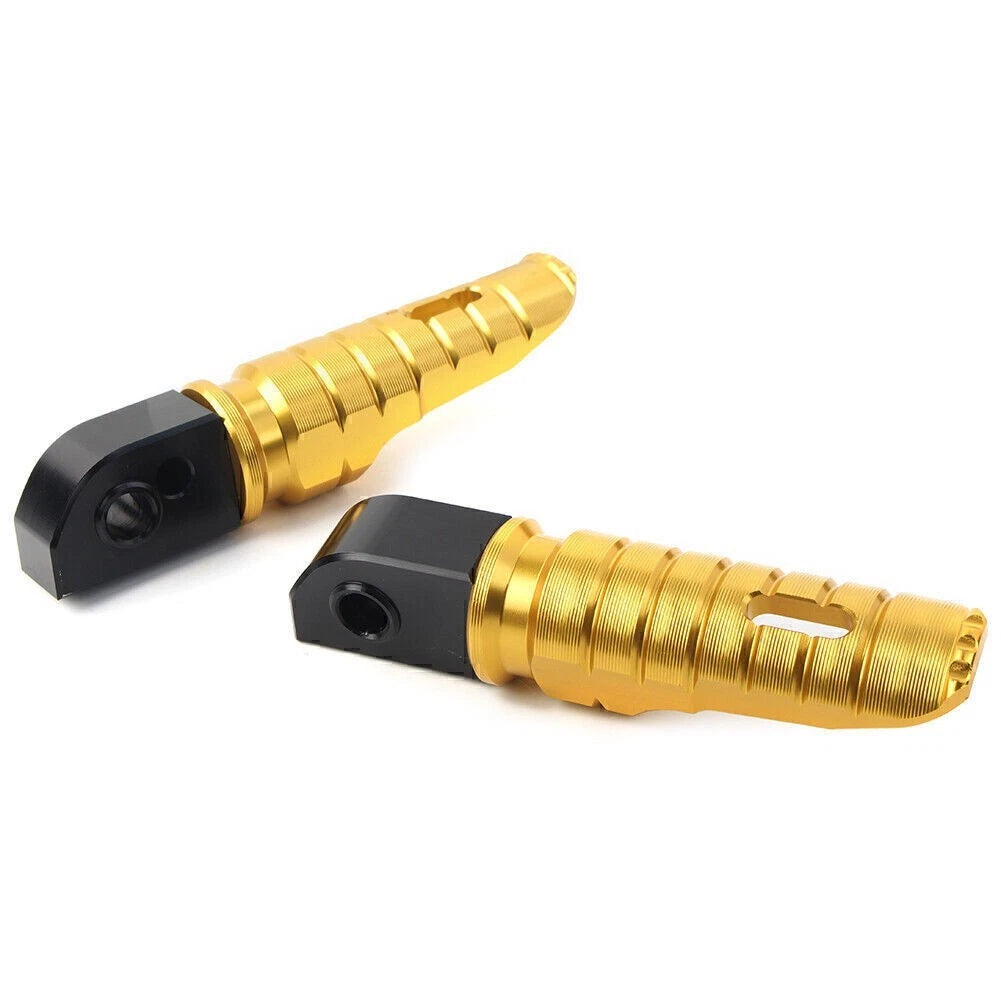 Set of 2 Rear Footrests for Street Scrambler 900 T100 (2017–2023) - Gold