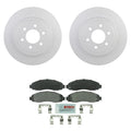 Bosch Front Rotors Ceramic Disc Brake Pad Kit for Dodge Dakota (2003–2004)