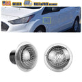 2X Clear LED Side Marker Repeater Light Lens for Ford Transit Connect (2010–2021)