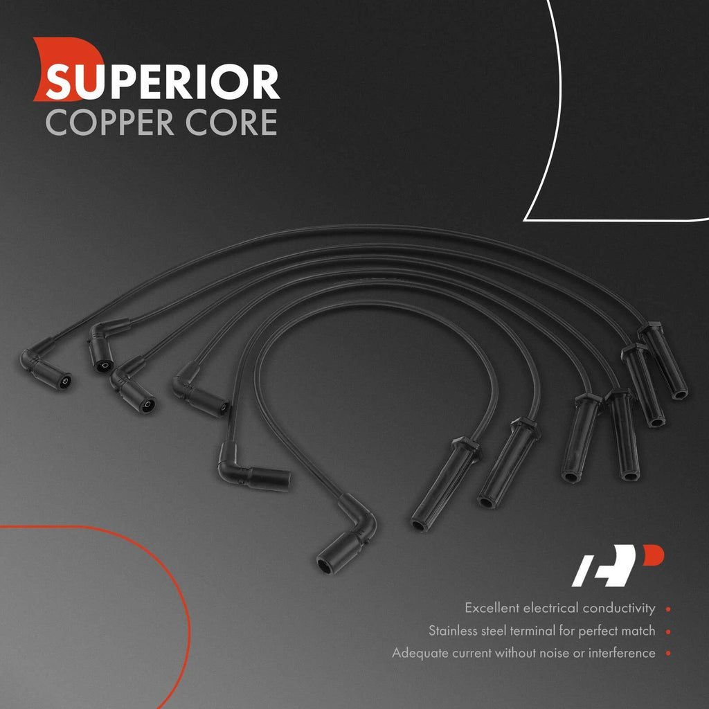 6x Spark Plug Wire Set for Chevrolet Silverado 1500 (2007-2013)