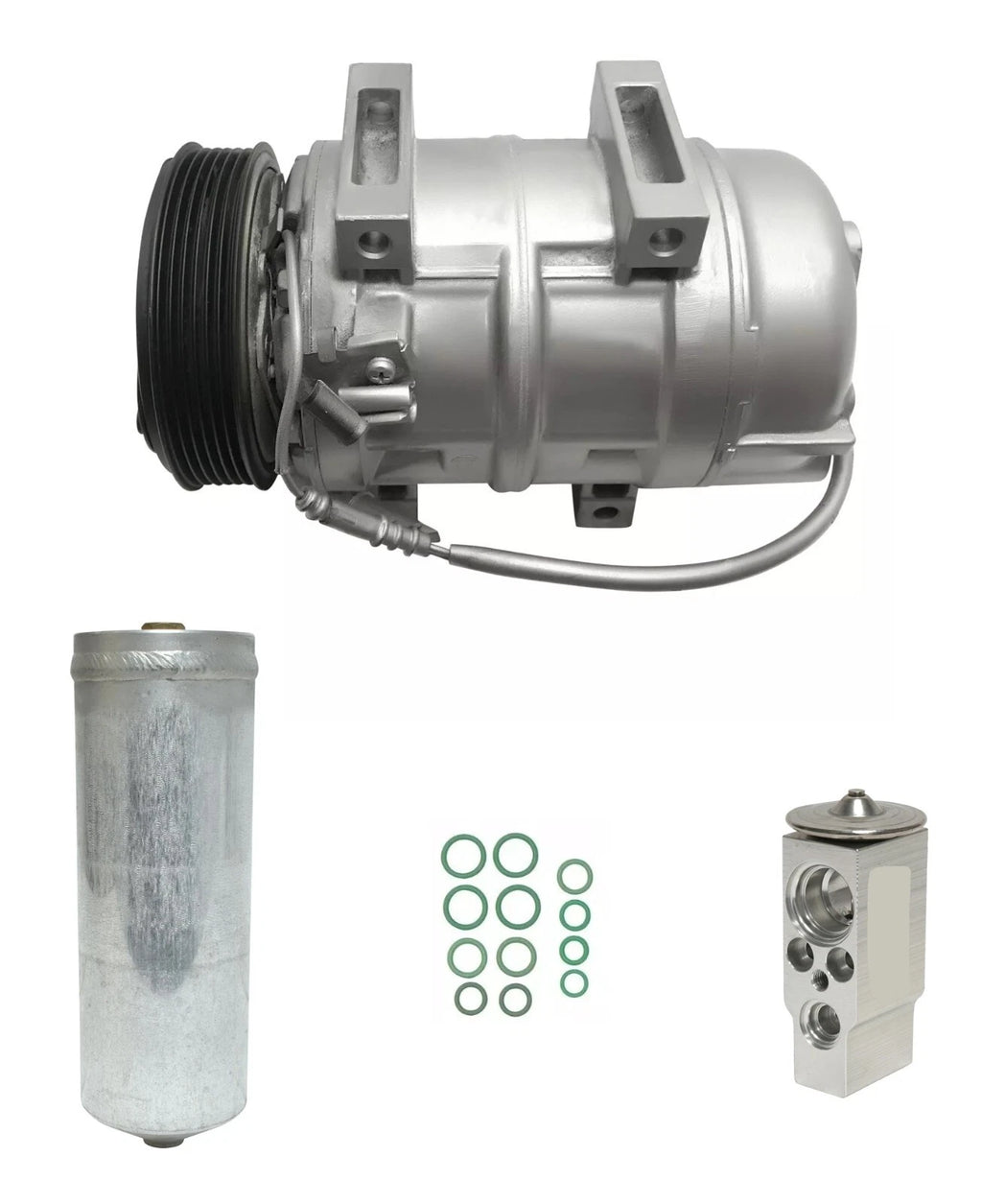 AC Compressor Kit Replacement for Volvo V70 2.3L 2.4L 2.5L (2001–2007)