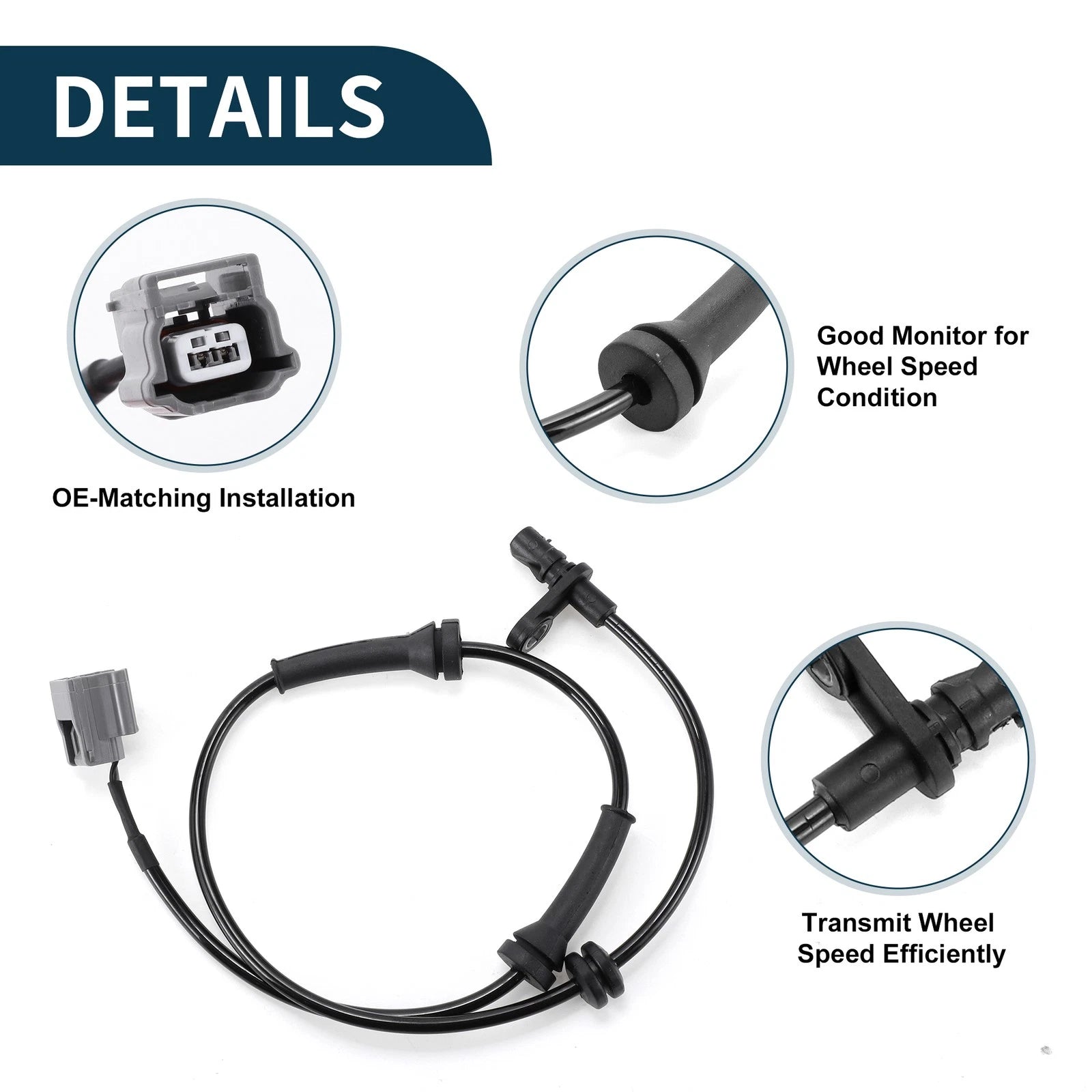 ABS Wheel Speed Sensor No. 47900-1KA0A for Nissan Juke (2011–2017)