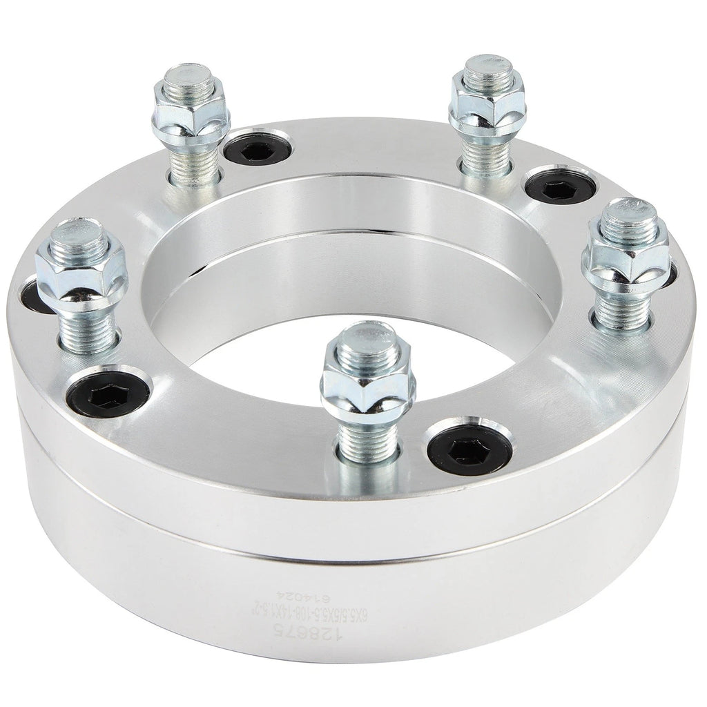 2x 2" Wheel Adapters for Chevy Ram 6 Lug to 5 Lug