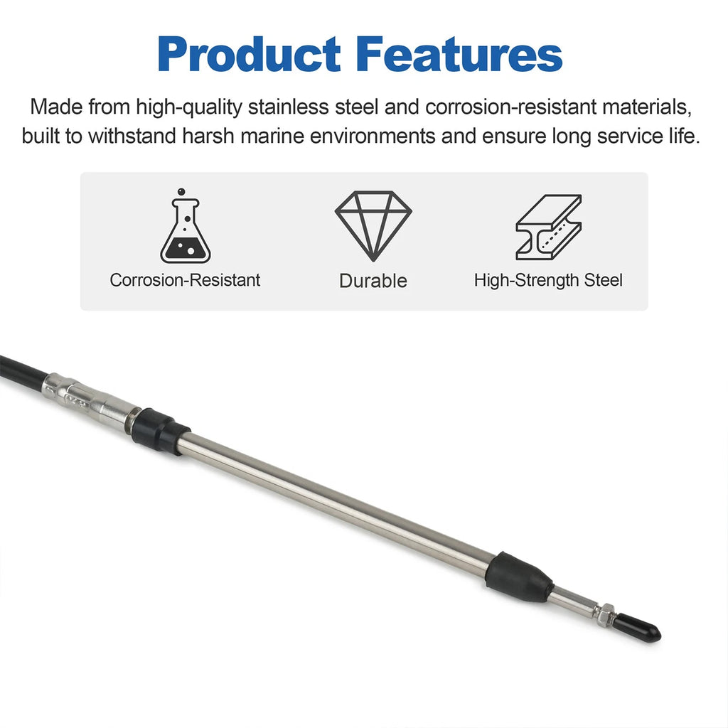 Steering Cable Replacement for Kawasaki Ultra LX / 250X / 260LX (2002–2019)