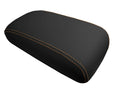 Leather Console Lid Armrest Cover for Lexus SC300 SC400 (1992–2000) Orange Stitch