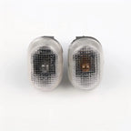 2X Clear Front Side Marker Lights for Suzuki Baleno (1996–2001)