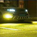 2X H7 LED 6SMD Headlight Bulbs Kit Yellow 3000K for Hi/Low Beam