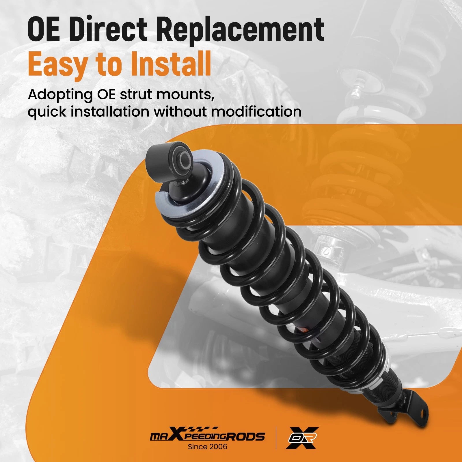 Rear Shock Kit for Honda Rancher 420 TRX420FA TRX420FE (2014–2023)