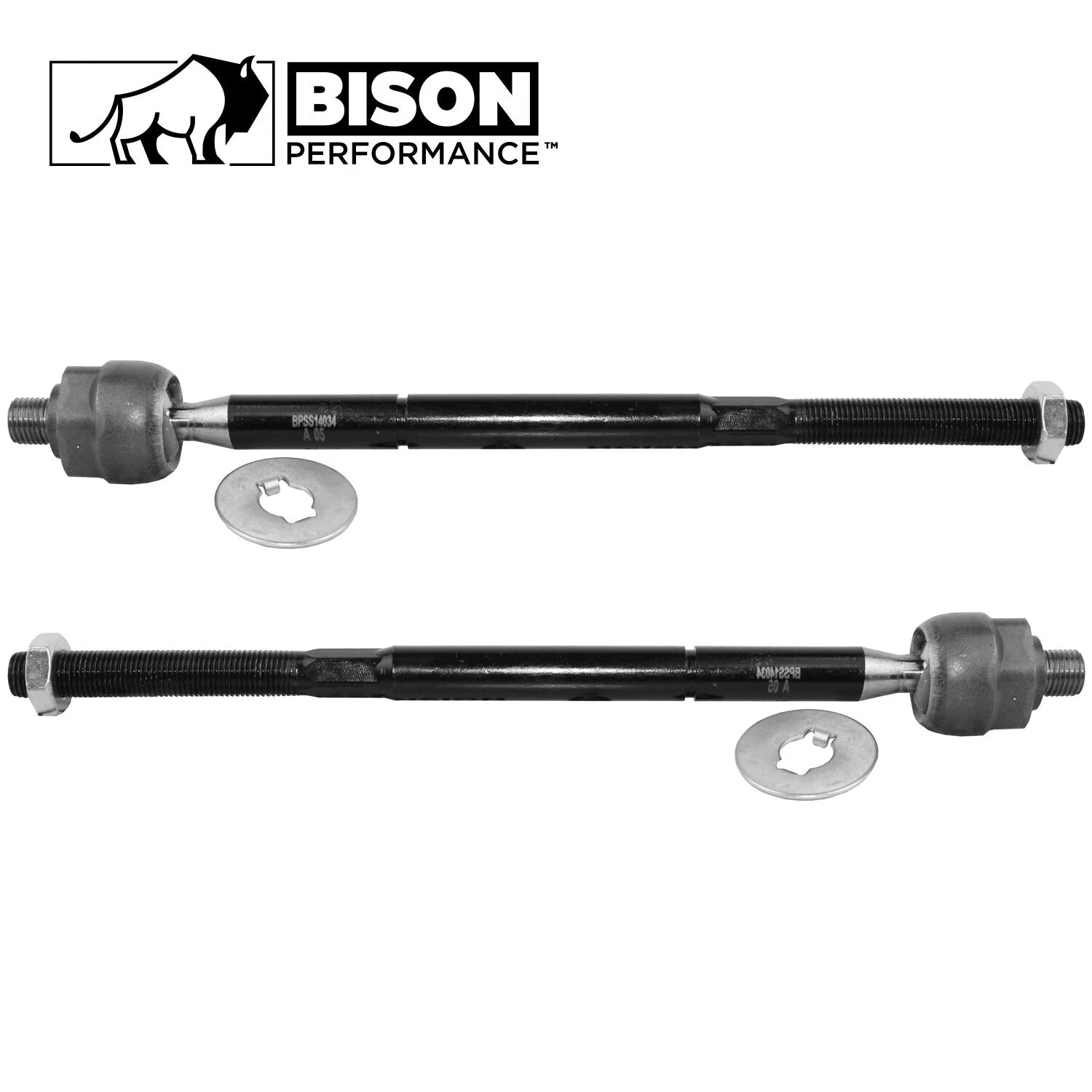 2X Inner Steering Tie Rod Ends for Dodge Jeep