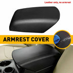 Leather Center Console Lid Armrest Cover for Ford Explorer (2011–2018)