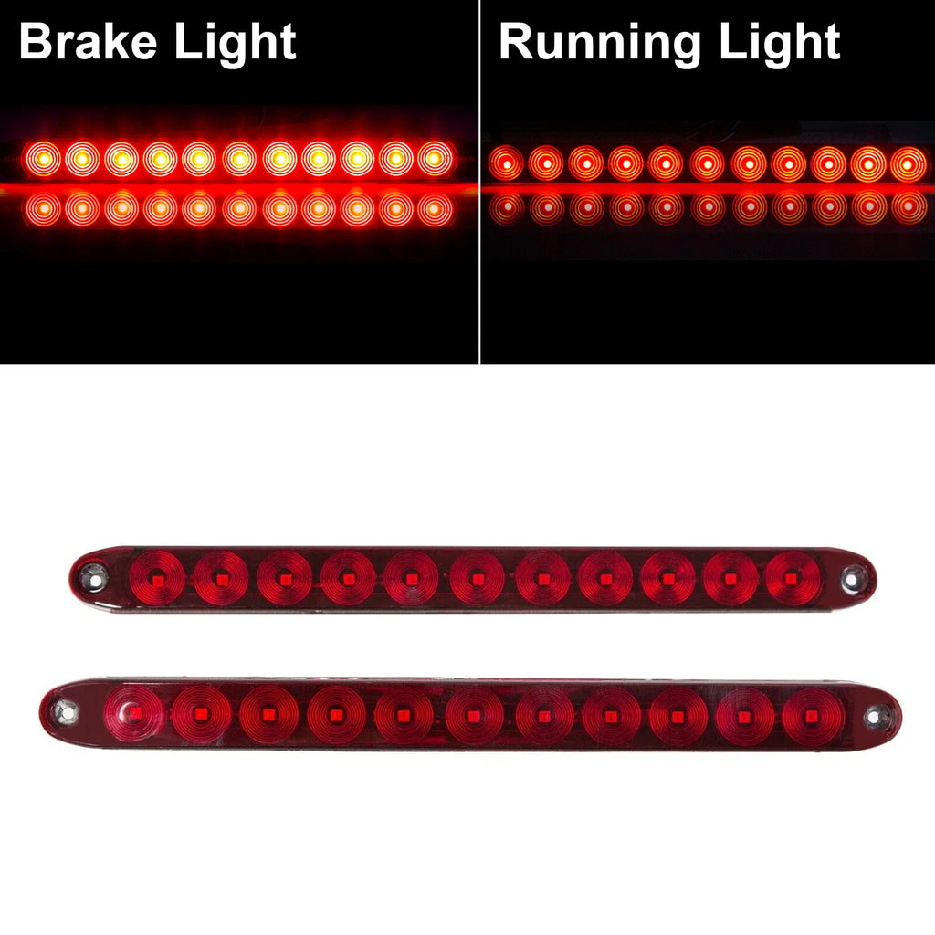 Set of 4 LED Light Bars for Truck Trailer (16")