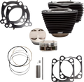 S&S Cycle 124" Big Bore Cylinder Kit for M8 107" (No Highlights)