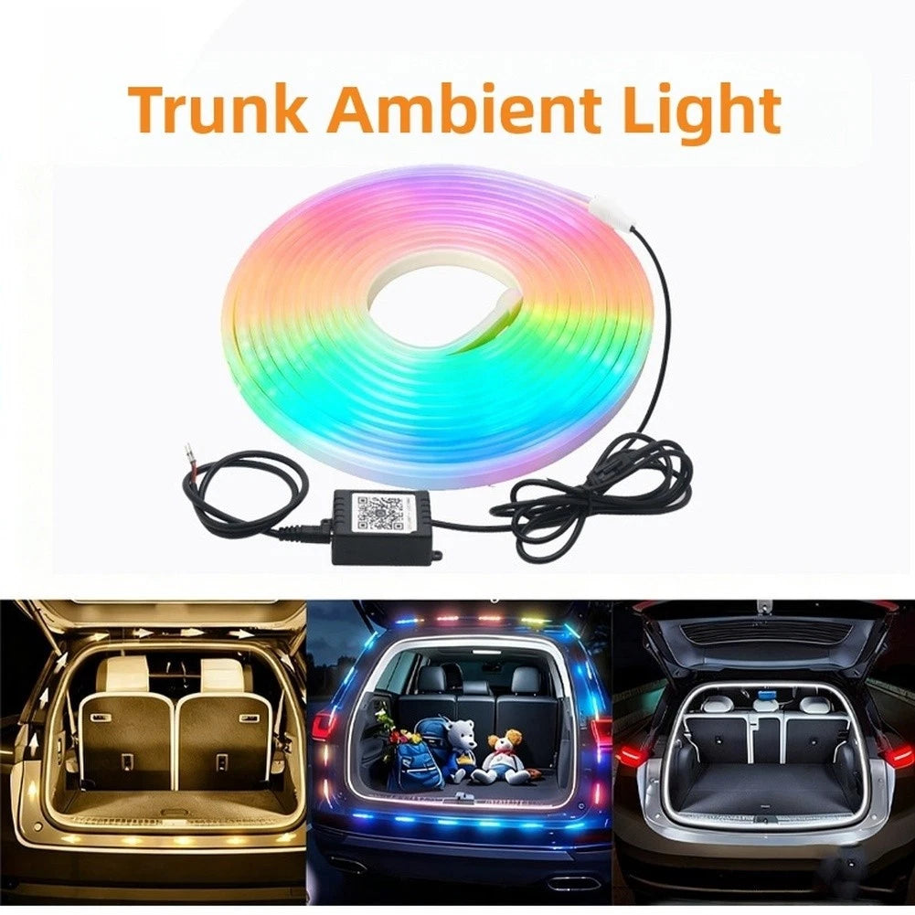 Car Trunk LED Light Strip RGB for Most Vehicles