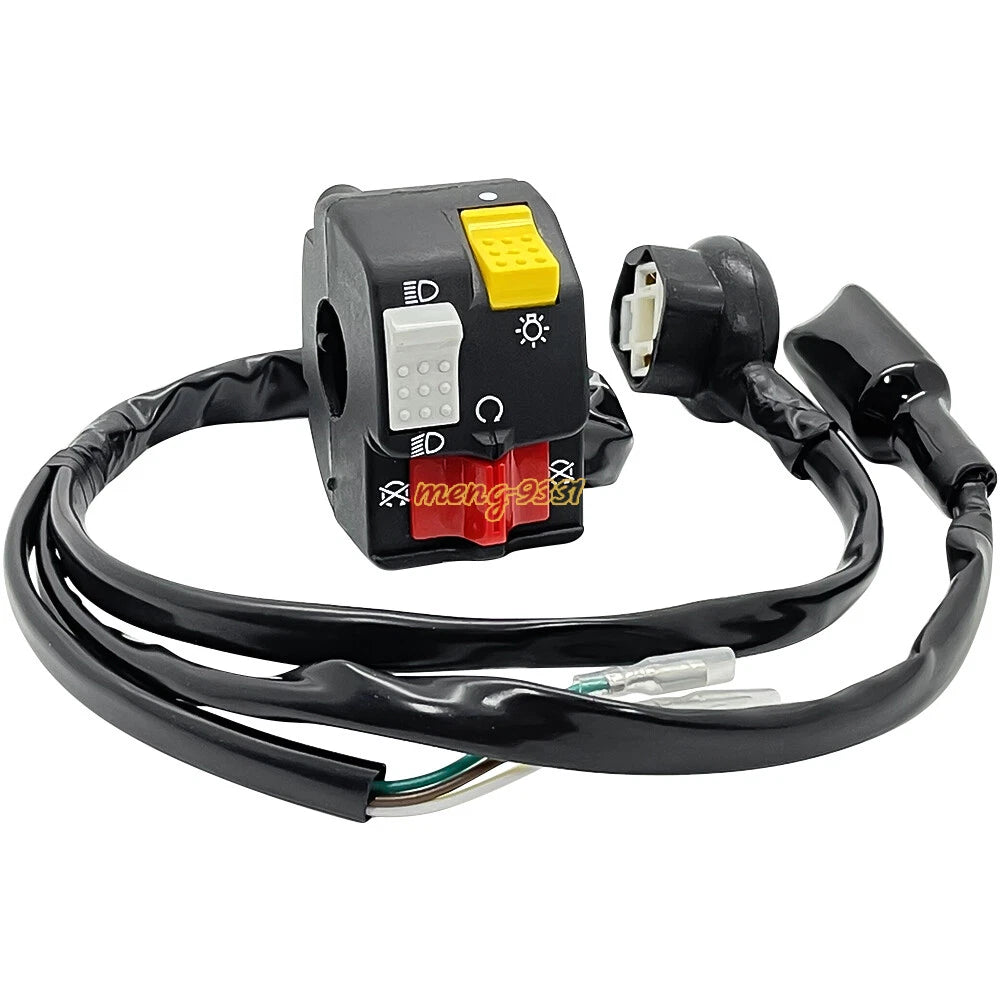 Left Handlebar Stop Kill Switch Headlight for Honda ATC200X (1986–1987)