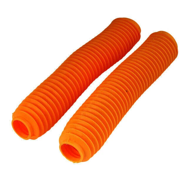 2X 360MM Fork Dust Covers Gaiters Boots for Motorcycle Dirt Bike