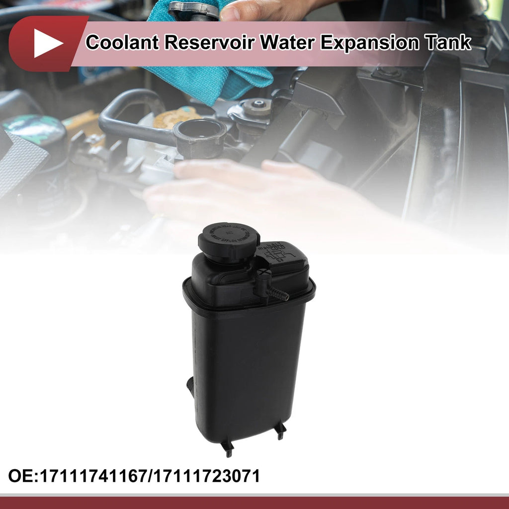 Coolant Expansion Overflow Tank with Cap No. 17111741167 for BMW 540i 740i 840Ci (1995–2001)