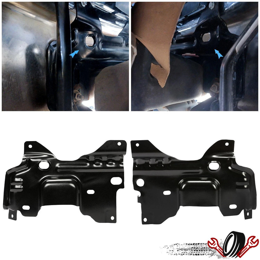 Set of 2 Bumper Brackets for Ford F-150 (2009–2014) Front Left & Right