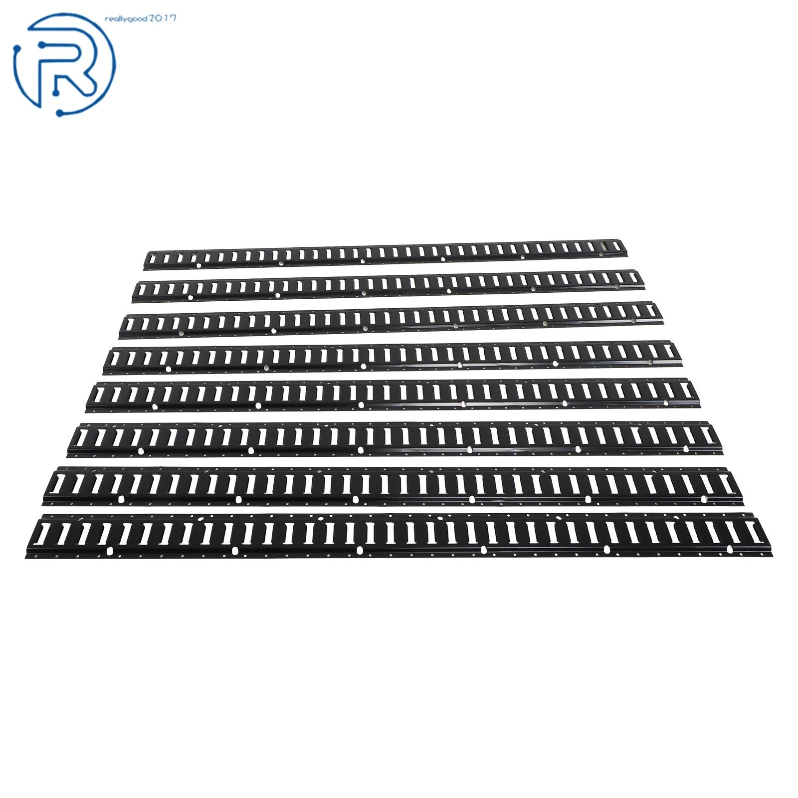 Set of 8 E Track Tie Down Straps for Vans (Enclosed Trailer)