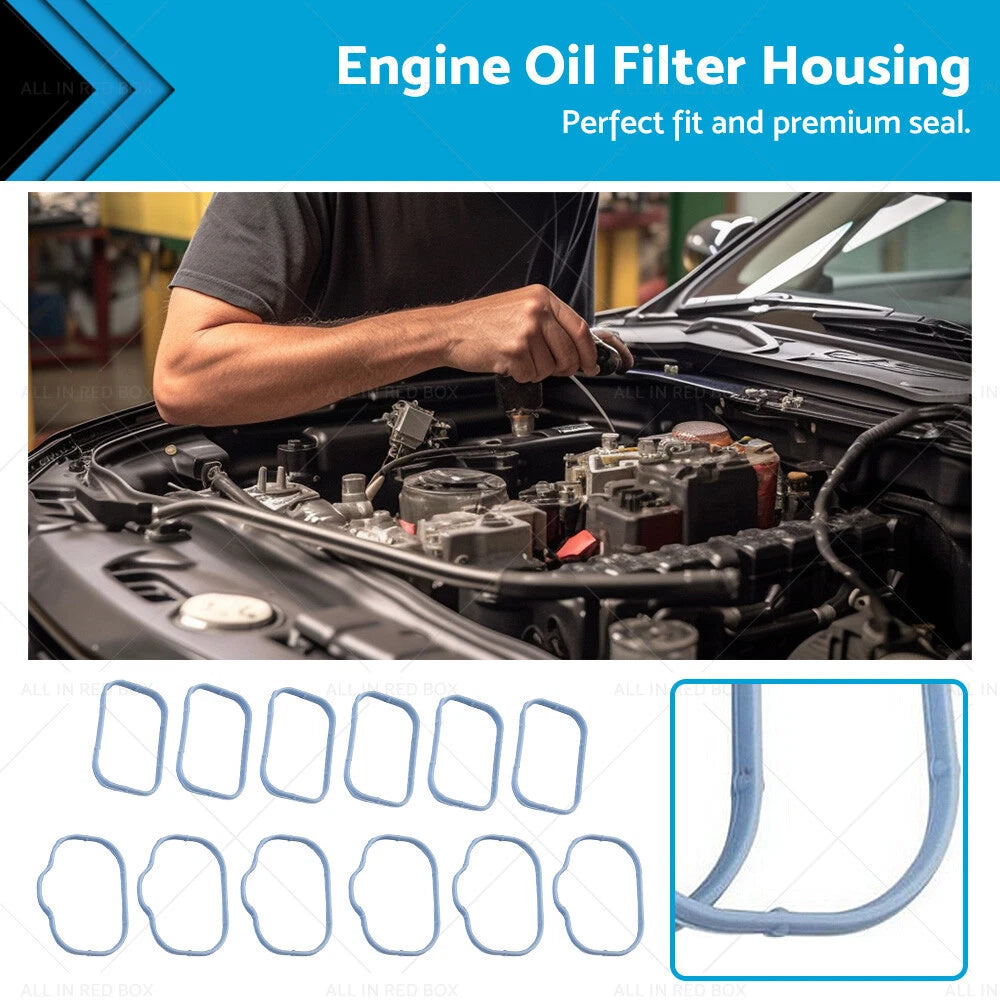 12x Intake Manifold Gaskets for Chrysler 300 Jeep Dodge 3.6L (2011–2020)